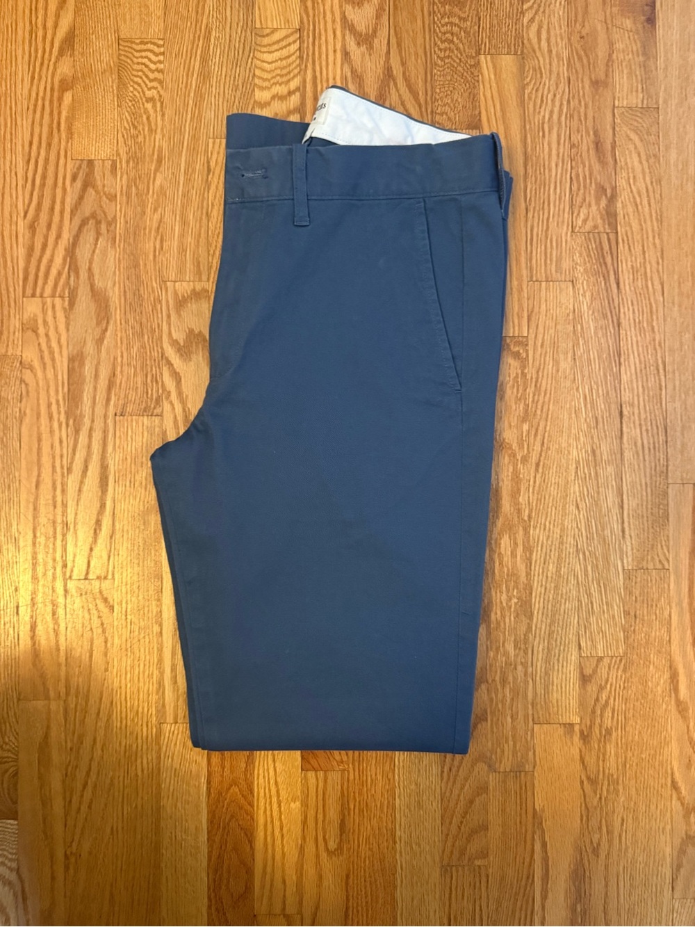 Boys Crewcuts Classic Blue Chino Pants - 16